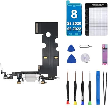 CYKJGS for iPhone 8 Charging Port Replacement for SE 2nd Generation for SE 3rd Generation
