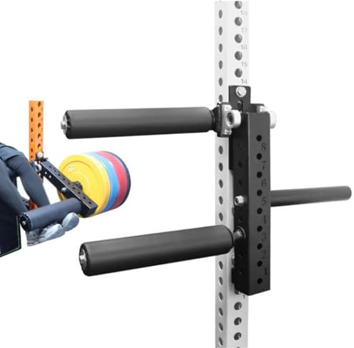 Adjustable Plate Loaded Leg Extension and Curl Machine - Leg Muscle Group Training Positive and Negative Practice Fitness Squat Rack with Foam Cotton for Home Gym