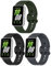 Garmcool Cinturino Compatibile per Samsung Galaxy Fit 3 Cinturini Nero Blu Verde Regolabile Sportivo Ricambio Braccialetto Smartwatch per Galaxy Fit 3 SM-R390 (nessun Tracker)