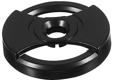 CONGARTENO 2 Pezzi 45 adattatore di registrazione disco in vinile accessorio per in vinile Adattatore per 33 giri adattatore per disco Plastica ecologica Black