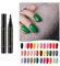 Today Deals of the Day Clearance, Nail Polish Pen, 3 in 1 One Step Gel Nail Polish Pen Brush For Nail Art DIY Drawing Polish Marker Pen, LED Gel, Soak Off Gel Ideal for Home and Professional Manicure