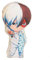 AIPILEI My Hero Academia Plüschkissen Todoroki Shoto Bakugou Katsuki Midoriya Izuku Anime-Cartoon-Kissen, weich, gefüllte Puppe, Überwurfkissen, Zuhause, Sofa, dekorative Kissen, 48 cm (Todoroki