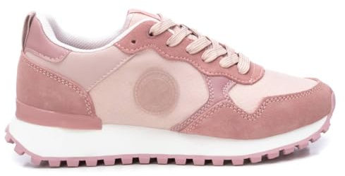 XTI - Zapatilla Mujer Nude - Calzado Cómodo y Versátil - Moda Casual - Modelo 14361102 (Talla 38)
