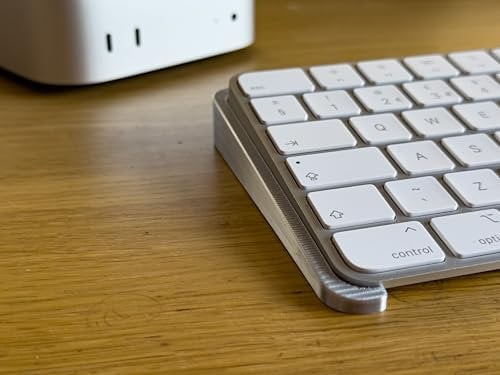 Keyboard Angle Wedges for Apple Magic Keyboard, Ergonomic Typing Stand, Black or Silver