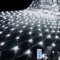 Hulaiyaa Wasserdichte Lichter Kette Netz Solar 96 LEDs, 1.5 * 1.5M Fernbedienung Net Lichterketten mit Timer, 8 Modi Lichternetz Außen fur Weihnachts Büsche Garten, Lichterkette Außen Netz Baum