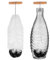 Goupillon de 35 cm Compatible avec Les Bouteilles en Verre Sodastream, Poils Durs et Éponge Douce, sans Rayures pour Enlever La Saleté Tenace, Ajustement Parfait avec Bouteille de Soda (Noire)