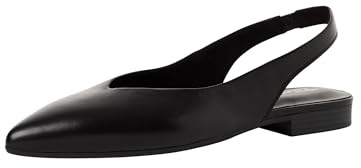 Tamaris Damen Sling Pump mit Blockabsatz Leder, schwarz, 40 EU