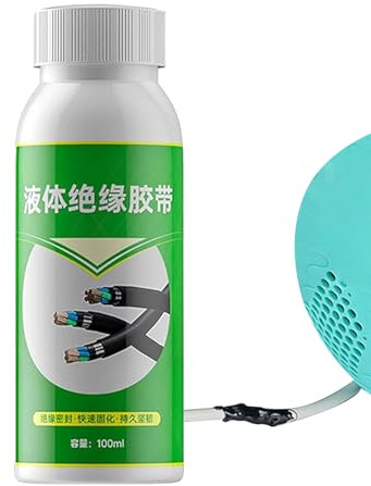 Colle Électrique Isolante - Ruban Électrique Liquide Pour Les Circuits Imprimés, Lumières LED | Adhésif En Caoutchouc À Haute Résistance, Scellant De Protection Flexible Avec Une Application Facile Po
