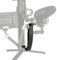 NUMNBE Staffa a L con vite 1 4 pollice per stabilizzatore gimbal compatibile Ronin S Crane Feiyu Moza con slitta fredda porta microfono monitor e luce LED in alluminio