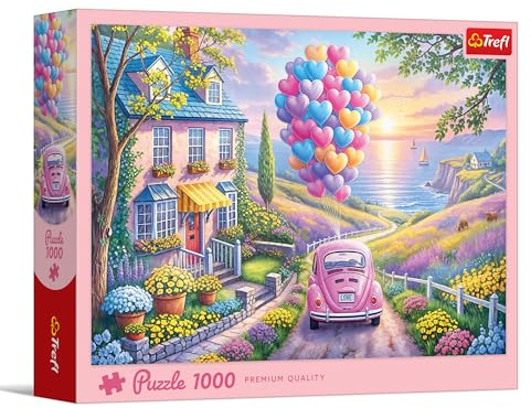 Trefl - Puzzle 1000 Teile, Eine romantische Fahrt