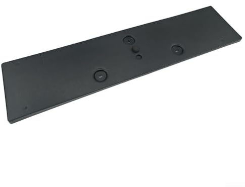 Licence Plate Frame Holder for Jeep For Fiat For Alfa For Romeo, Front Bumper Number Plate Mount, ABS Plastic Car Tag Bracket, Black Vehicle Registration Surround, OEM 52227629