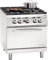 Bartscher Gasherd Profi 900, B800, 4FL, GBO 2/1GN | Gastronomiebedarf
