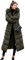 kisshes Women Ladies Long Padded Puffer Coat Winter Warm Cotton Quilted Jacket Parka with Removable Faux Fur Hood