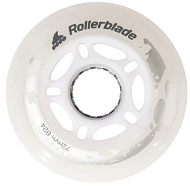 Rollerblade Moonbeam 72mm Wheels, 4 Pack