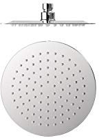 TRES - Rociador de ducha Dimensiones: Ø 200 mm. Rótula orientable. Material: Acero inoxidable. Boquillas anticalcáreas. - Cromo