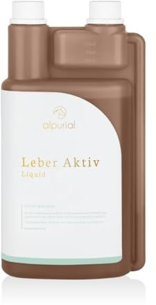Alpurial Leber Aktiv – Ergänzungsfuttermittel für Pferde mit besonderem Anspruch an die Leberversorgung – mit Mariendistel, Löwenzahn & Artischocke – vom Tierarzt entwickelt