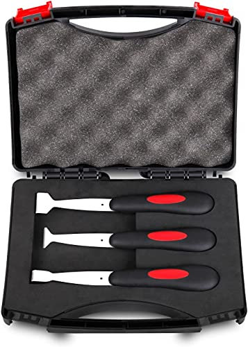 Car glass residual glue repair tool, including 3 types of milling heads, specialised in processing different glass residues