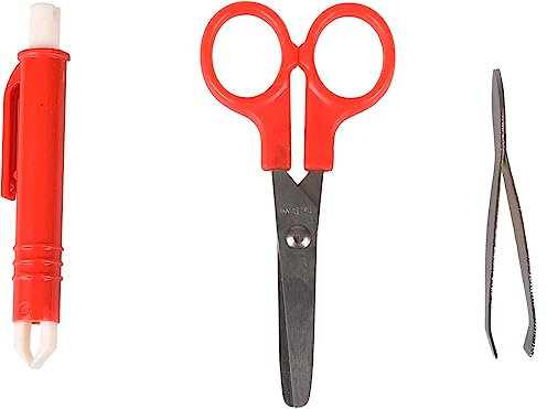 Flamingo Erste Hilfe Set Hund Premium – luxuriöse EHBO Kit – 20-teiliges Notfallset – inkl. Rettungsdecke, Spritze, Verbände & Anleitung – kompakt & reisefreundlich – Resku Premium