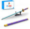 Animes Schwert Katana Bausteine Modell Bausatz, 936 Teile 98.6cm MOC Yamato Sword Klemmbausteine mit Scheide und Halterung(1502)