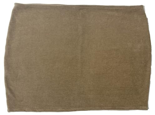 HOBEA-Germany Baby-Lagerungsbezug für Stillkissen XXL Lagerungskissen Schwangerschaftskissen Seitenschläferkissen groß (Cord Taupe)