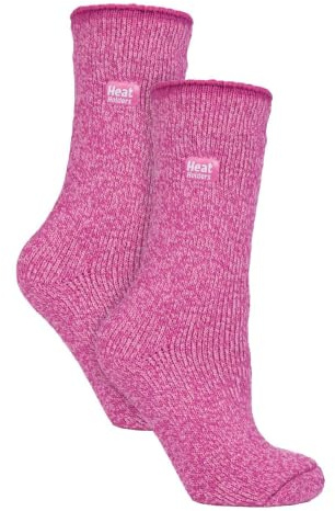 HEAT HOLDERS 2er Pack Damen Socken Merinowolle Dick Thermo Socken Verstärkte Warme Outdoor