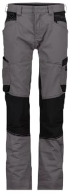 DASSY® Helix Women Stretch-Arbeitshose für Damen - Größe 46 - ANTHRAZITGRAU/SCHWARZ
