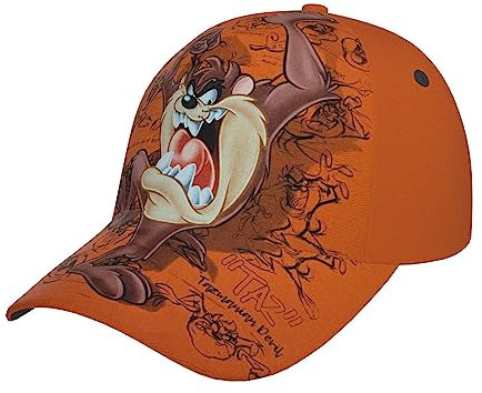 GTDEALS Baseballkappe mit tasmanischem Cartoon-Teufel, Taz, Anime, verstellbar, cooler Papa-Hut für Männer, Frauen, Teenager, tolles Geschenk, Schwarz, Parent, One size