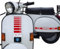 DualColorStampe Adesivi Compatibili con PIAGGIO VESPA 1981 PX 125 GTS 300 super GTV 300 GTV250 GTV125 The Story COD. M0333 (ROSSO 31)