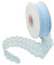 Vordpe Spitzenband, Borten und Bänder zum Nähen, Vintage Spitzenband Breit 3cm, Schleifenband Hochzeit Spitze-Borten für DIY Hochzeit Tischdeko Basteln Geschenkband (23m/Rolle, Blau)