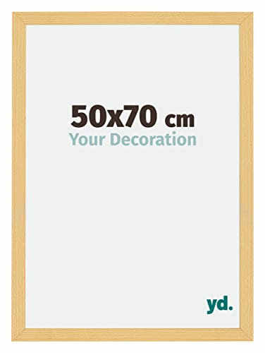 yd. Your Decoration - Puzzlerahmen 50x70 cm - Buche Dekor - Puzzlerahmen 500-1000 Teile - Holz Bilderrahmen - Mura