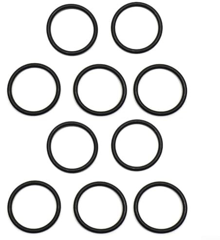 10134 Lot de 10 joints toriques de rechange pour pompe de piscine Intex 1-1/4, pour pompes 330 GPH, joint torique pour couvercle de filtre de pompes hors-sol