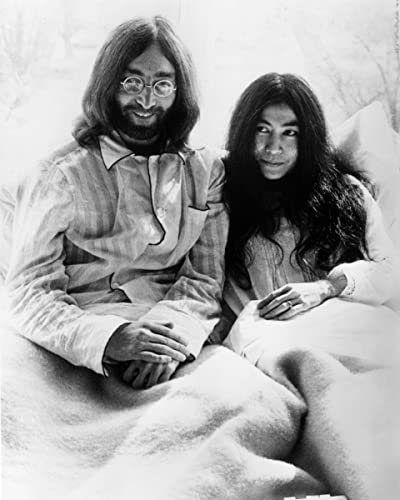 John Lennon, Yoko Ono Foto, 25,4 x 20,3 cm