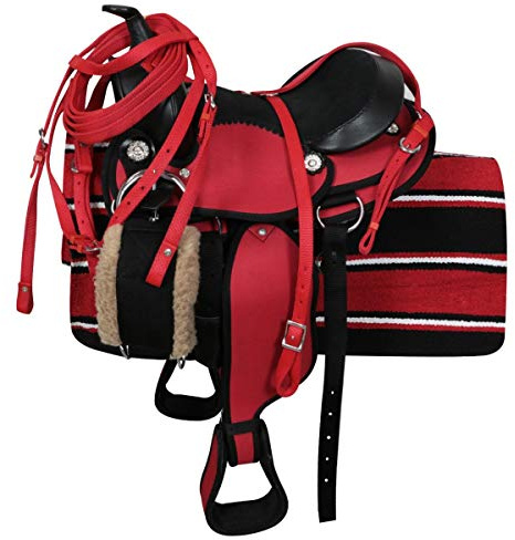 Silver Star Casting Company Synthetischer Pony Sattel 12