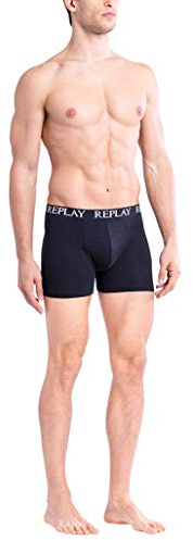 Replay Herren 3er Pack Boxershorts mit Logobund