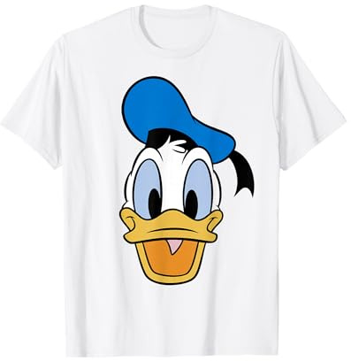 Disney Mickey And Friends Donald Duck Big Face T-Shirt