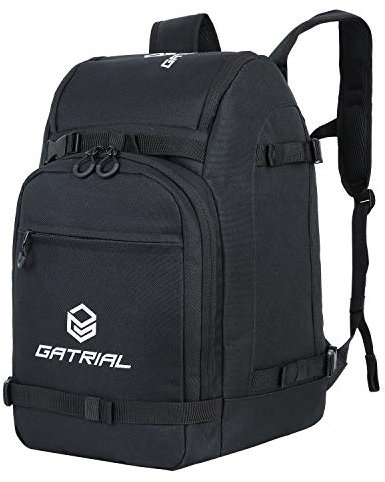 G GATRIAL Skiing Boot Bags Ski Backpack Ski Bag Snowboard Boots Travel Bag for Ski Helmet, Goggles, Gloves, Skis, Snowboar...