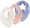 NAME IT 3er Set UNI Baby Dreieckstücher Halstuch Lätzchen 3 Stück (Farbenset 6)