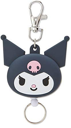 Sanrio Porte-clés moulinet Hello Kitty, blanc, taille unique