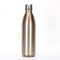 Borraccia termica in acciaio inox, da 1 l, elegante, mantiene caldo e freddo, coperchi a tenuta stagna al 100% (oro, 1 L)