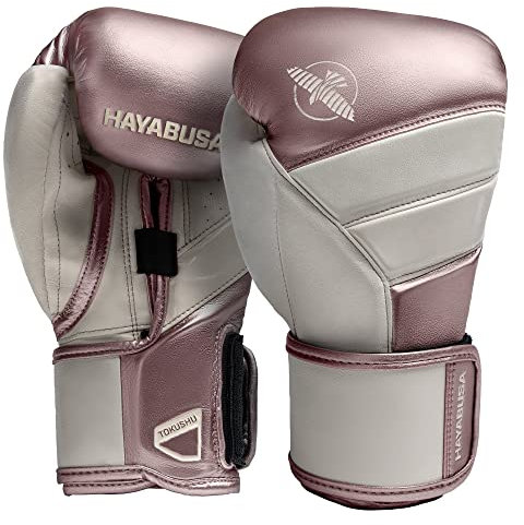 Hayabusa T3 Guantoni da box - rosa Oro, 14oz