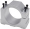 Perezy 1 StüCk Spindel CNC FräS Maschine Motor mit 4 Schrauben Spindel Klemme Montage Halterung 65Mm, Silber