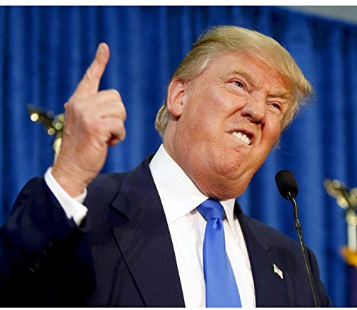 Fabulous Poster Plakat Donald Trump Präsident Usa Finger Nach Oben(77cmx91cm)