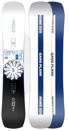 Rome Snowboards Gang-Plank-Snowboard für Herren, 2023/2024, Größe 153