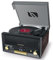 BMI Système Chaîne HiFi CD 20W Vintage avec Platine Vinyle - CD/FM/USB/AUX - 33/45/78 Tours