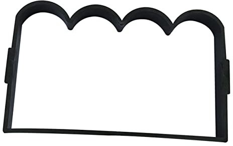 EXCEART Blumenzaun Zaunziegelform Gartenzaun Betonformen Betonform Für Zaun Zementformen Für Beton Zaunform Selber Machen Werkzeug Handwerkszeug Schimmel Handbuch Randstein