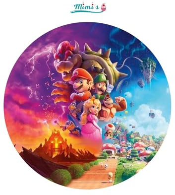 ¡Sabe a Aventura: Descubre Nuestras Obleas Comestibles Mario Bros para un Festín Gamer Inolvidable!