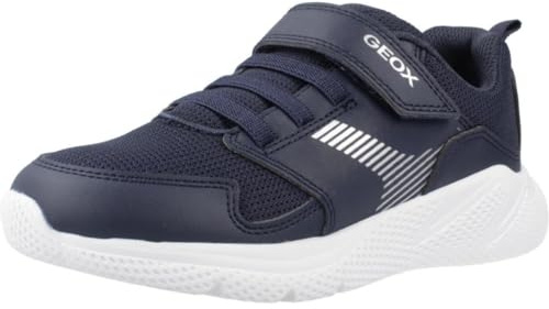 Geox Boys J Sprintye Boy Sneaker, Navy, 5 UK