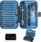 150 in 1 Precision Screwdriver Set, 120 Bits Full Range Small Screwdriver Set, Magnetic Mini Repair Tool Kit for Ring Doorbell, Laptop, Switch, PS5, Xbox, MacBook, iPhone, Watch, Glasses - Navy Blue