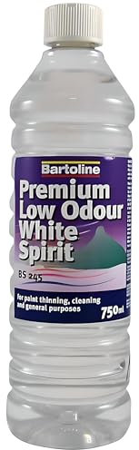AMK® Premium Low Odour White Spirit 750ml Solvent for Paint Thinning and Cleaning Brushes