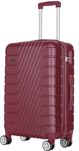 ARTREE Maletas de Viaje Medianas,Maleta de ABS 66x45x28cm,Trolley Rígido Ligero Maletas de Viaje con 4 Ruedas Dobles Giratorias 360º y Candado TSA,Maleta de Viaje Rígidaa Giratoria